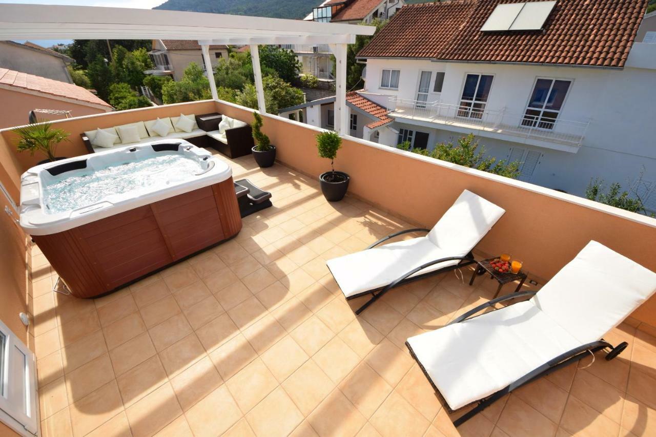 Luxury Penthouse With Jacuzzi In Orebic Exterior photo